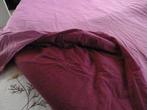 Dekbedovertrek lits jumeaux lichtpaars paars, Zo goed als nieuw, Overige maten, Verzenden, Paars