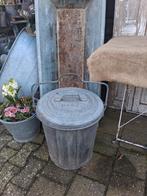 Zinken vuilnisemmer, brocante - Debrocantekip, Ophalen of Verzenden