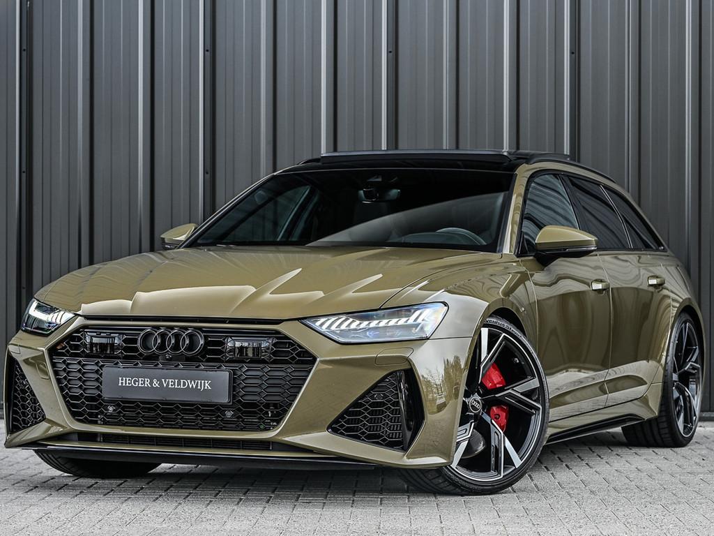 Audi RS6 Avant RS 6 TFSI Quattro 600pk Dynamic | B&O Sound |, Automaat, Adaptive Cruise Control, Gebruikt, 600 pk