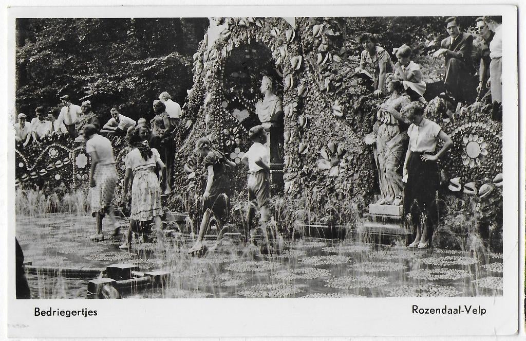 Rozendaal Velp Oude Gelopen Ansichtkaart (B3442 ), Ophalen of Verzenden, 1960 tot 1980, Gelopen, Gelderland