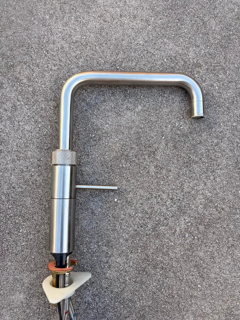 Losse Quooker kraan - Direct kokend water, Ophalen, Zilver, Metaal, Overige merken