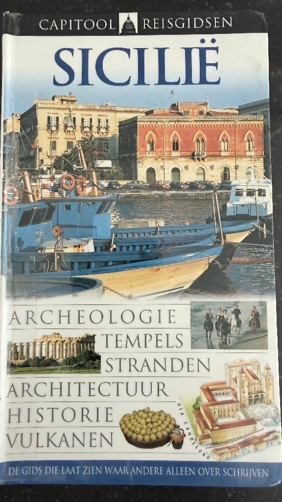 Reisgids Italië - Sicilië, Boeken, Reisgidsen, Capitool, Europa, Ophalen of Verzenden, Zo goed als nieuw