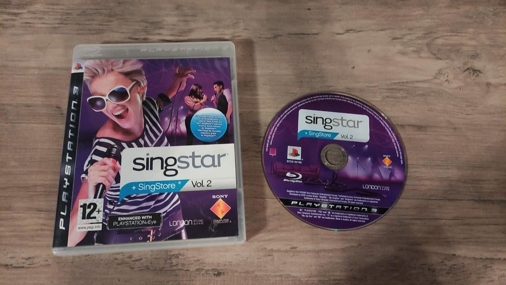 Singstar vol. 2 Playstation 3 game, Spelcomputers en Games, Games | Sony PlayStation 3, Muziek, Ophalen of Verzenden, Zo goed als nieuw
