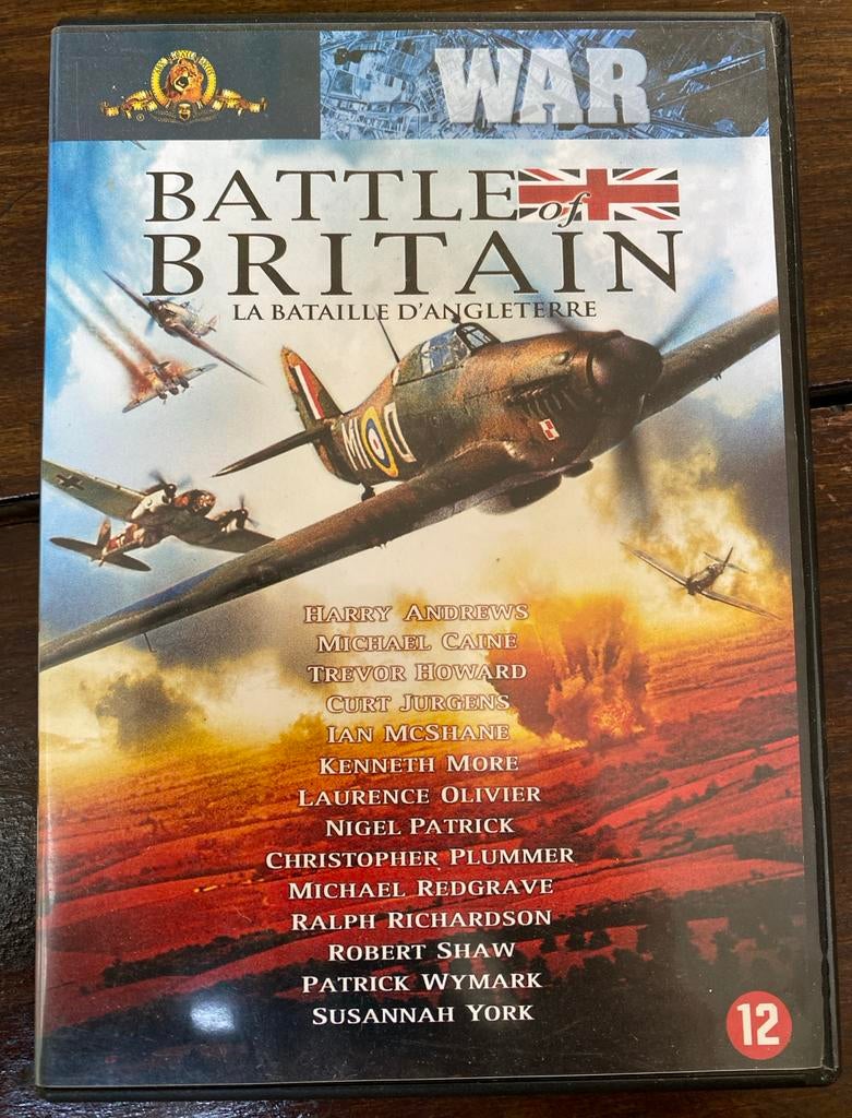 Battle of Britain DVD - Klassieke Oorlogsfilm, Vanaf 12 jaar, Ophalen of Verzenden, Gebruikt, Overige genres