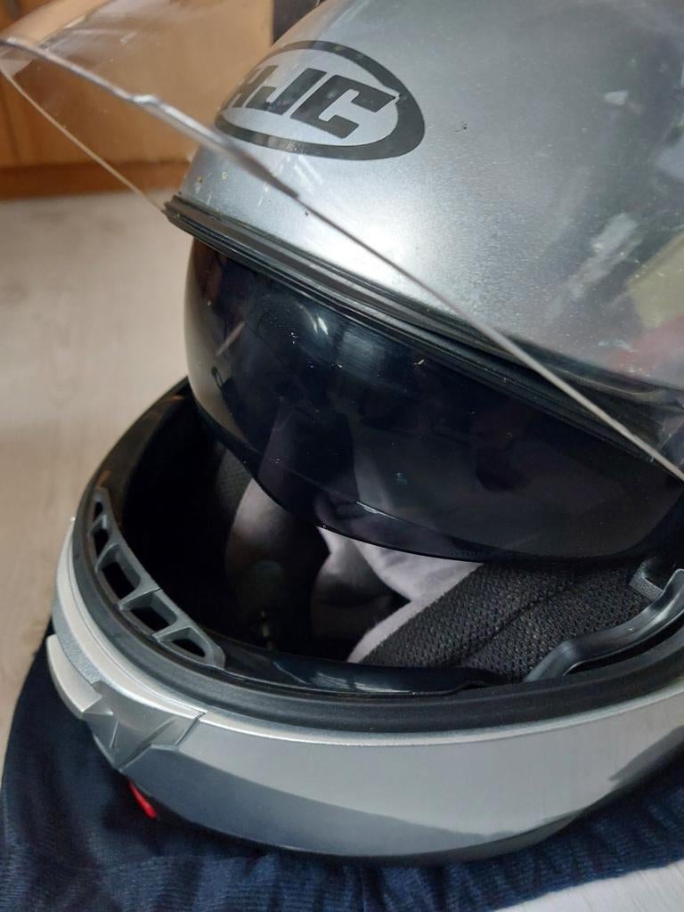 Twee systeemhelmen HJC maat L en S, Systeemhelm, Dames, HJC, Ophalen of Verzenden