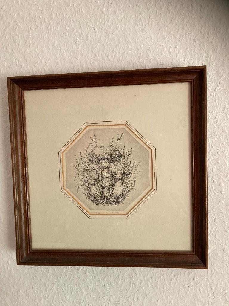 Originele ets Ad Raats, Ophalen of Verzenden