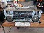 Sharp GF-990 Boombox met Detachable Speaker System, Gebruikt, Cassettedeck, Draagbaar, Ophalen of Verzenden