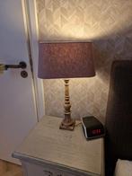 Nachtkastlampen 2 stuks met stoffen kap, Ophalen of Verzenden, Minder dan 50 cm