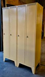 Lista Industriële Locker Kast - Vintage Kledingkast, Ophalen, Gebruikt, Industrieel, Vintage