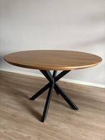 Eettafel rond, Huis en Inrichting, Tafels | Eettafels, Ophalen, Gebruikt, Vier personen, 100 tot 150 cm