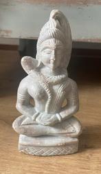 Fantastisch beeld lord Bhagvan Shiva heer slang speksteen, Verzamelen, Religie, Ophalen of Verzenden, Zo goed als nieuw, Beeld(je)