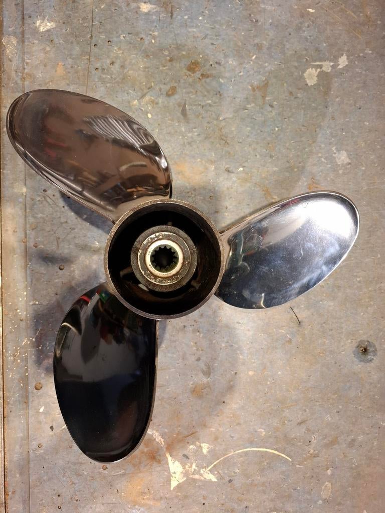 RVS Schroef OMC BRP 13 1/2 X 18 Evinrude Johnson, Watersport en Boten, Bootonderdelen, Ophalen, Motor en Techniek, Motorboot