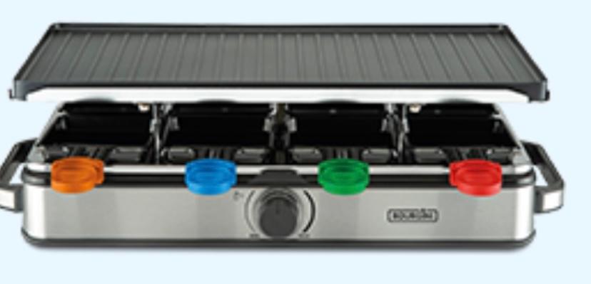 Elektrische grill Raclette Gourmet 3-in-1, Ophalen of Verzenden, Nieuw