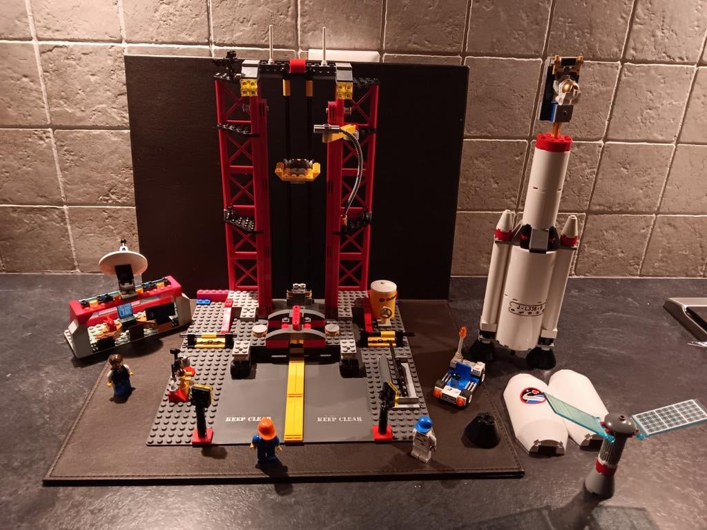 3368 Lego City Ruimtevaart Raketlancering Set, Ophalen of Verzenden, Zo goed als nieuw, Complete set, Lego