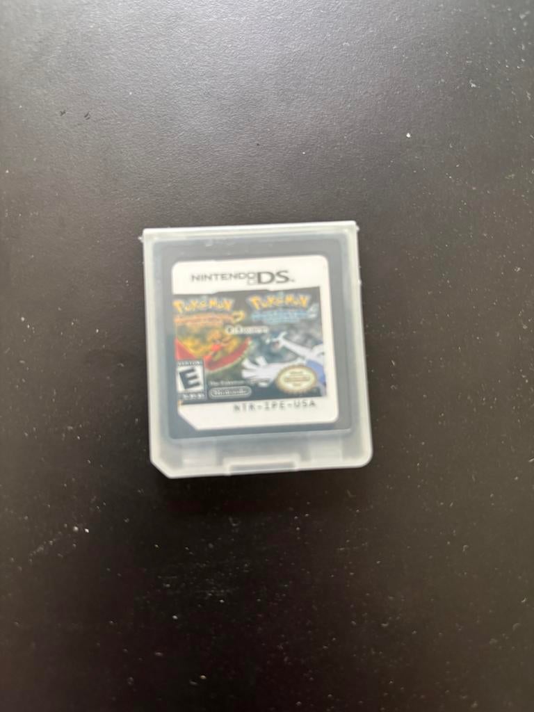 Pokemon heartgold en soul silver op 1 casette, Avontuur en Actie, 1 speler, Ophalen of Verzenden, Zo goed als nieuw