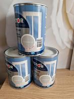 nieuwe histor perfect finish houtlak verf 1.25L div kleuren, Ophalen of Verzenden, Nieuw, Wit, Lak