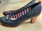 Tom Tailor pumps hakken maat 40 rood wit blauw, Pumps, Zo goed als nieuw, Tom Tailor, Ophalen of Verzenden