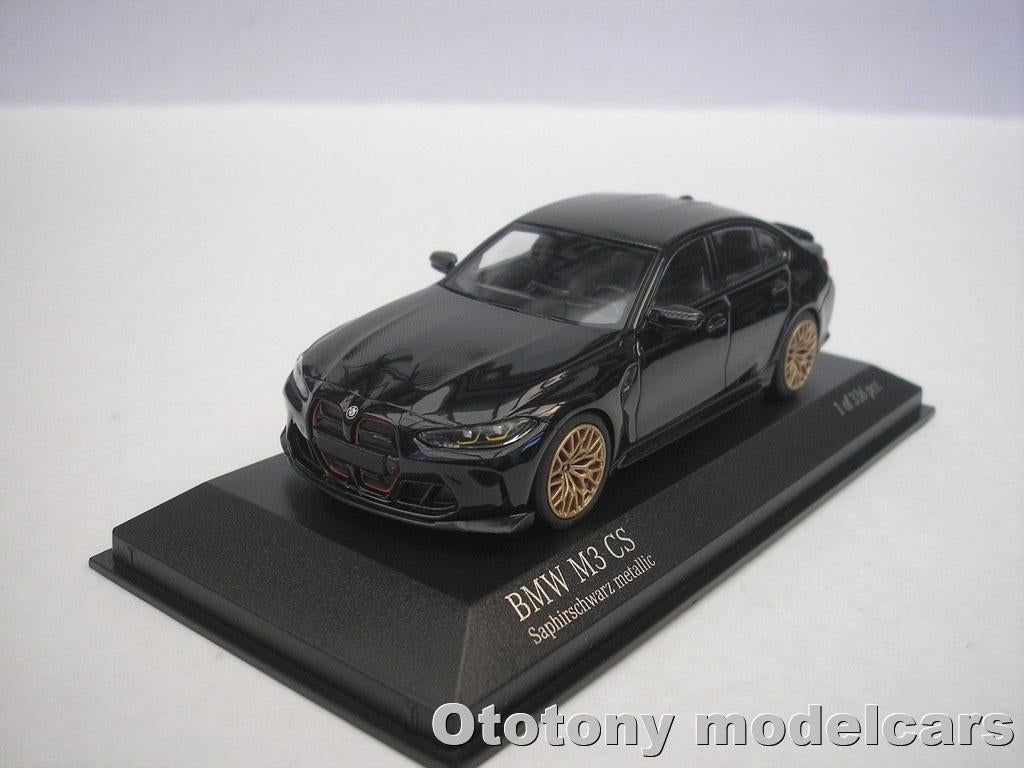 Bmw M3 CS 2023 Zwart Metallic 1/43 Minichamps, Ophalen of Verzenden, Nieuw, Auto, MiniChamps