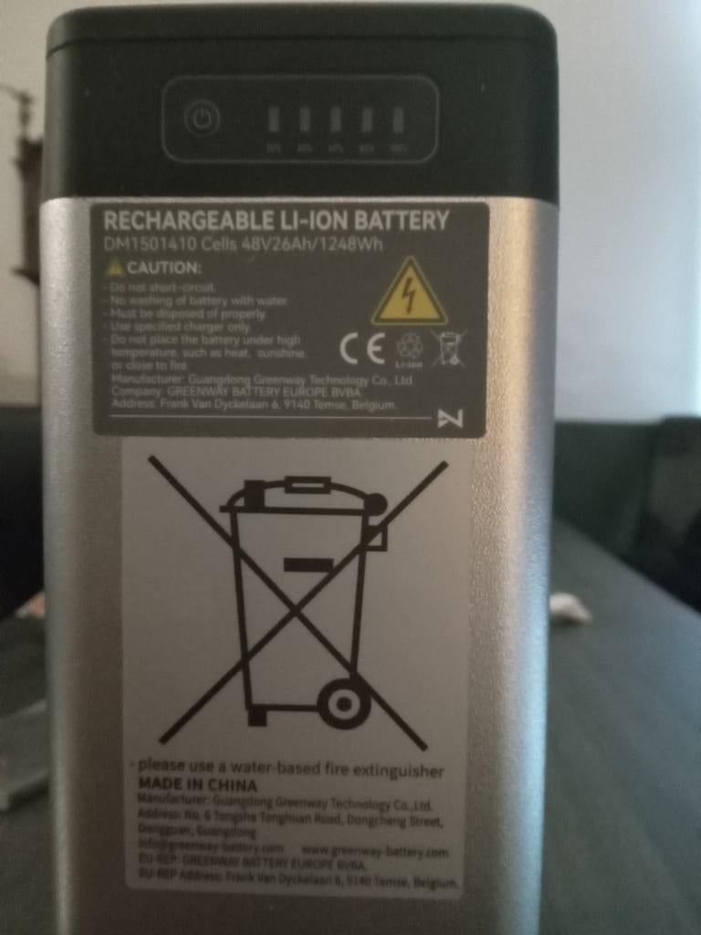 E-go S2 S3 S4  s5 iva 60 V 23 Ah, Ophalen of Verzenden, Nieuw