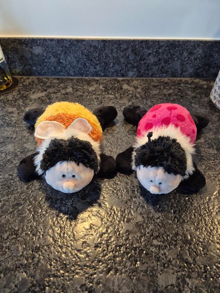 NICI - Knuffel Hommel en Knuffel Lieveheersbeestje, Ophalen of Verzenden, Overige typen