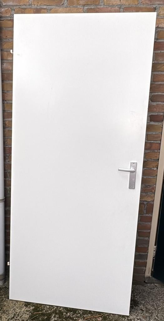 Opdekdeur   202 x 88, Ophalen, Gebruikt, 80 tot 100 cm, Binnendeur