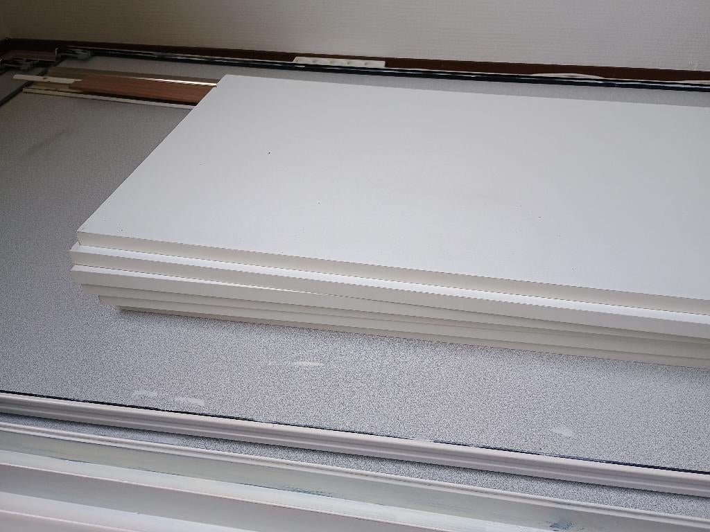 Witte mdf planken, Ophalen, Gebruikt, Minder dan 25 mm, Plank