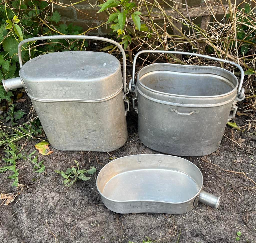 Franse gamellen ww2, Ophalen of Verzenden, Landmacht, Overige gebieden