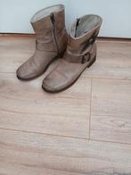 Leren Laars Maat 41, Ophalen of Verzenden, Zo goed als nieuw, Beige
