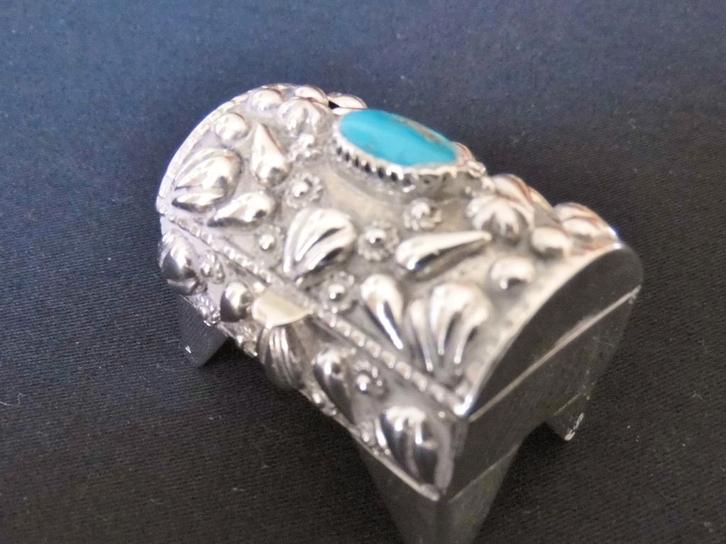 Zilveren doosje, Antiek en Kunst, Antiek | Goud en Zilver, Zilver, Ophalen of Verzenden