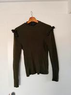 My Jewellery Trui Maat S - Ribgebreid met Ruches, Ophalen of Verzenden, Zo goed als nieuw, Maat 36 (S), Groen