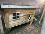 Groot houten dierenhok, Ophalen, Gebruikt, Kippenhok of Kippenren