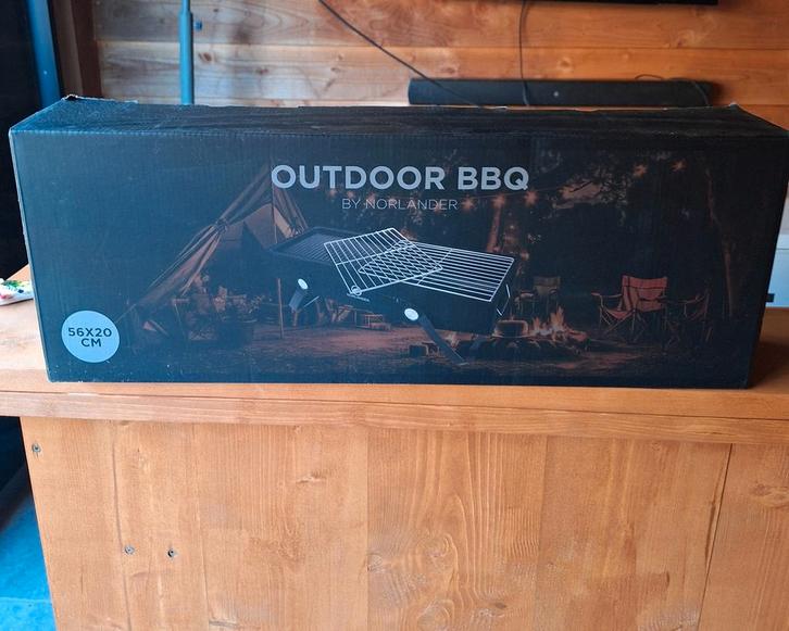 Norlander Outdoor BBQ - Compact en Draagbaar, Tuin en Terras, Houtskoolbarbecues, Nieuw, Ophalen of Verzenden