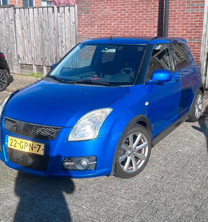 Suzuki Swift 1.5 5D 2008 Blauw apk tot oktober 2026, Auto's, Suzuki, Particulier, Swift, Benzine, C, Hatchback, Origineel Nederlands