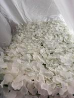 4 Witte Bloemen Wand Tegel - Kunstbloemen Decoratie, Ophalen of Verzenden, Zo goed als nieuw, Binnen