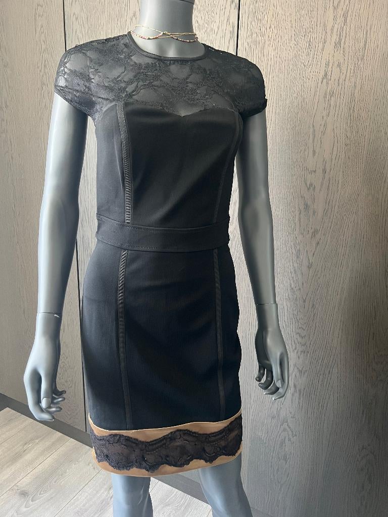 ANNA RACHELE - zwarte jurk - 36 (S), Verzenden, Zwart, Zo goed als nieuw, Maat 36 (S)