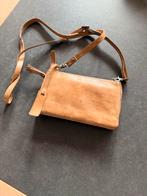Echt Leren Burkely Schoudertasje - Bruin, Overige merken, Gebruikt, Bruin, Ophalen of Verzenden