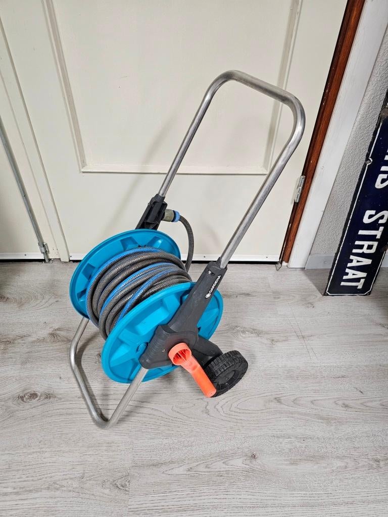 Gardena tuinhaspel €20,-, Ophalen, Gebruikt, Tuinslang, Nvt