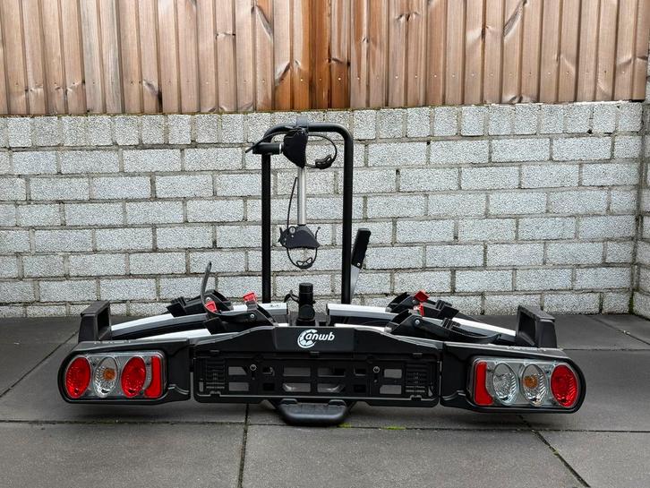 ANWB Touring Flex Plus fietsendrager voor twee fietsen, Auto diversen, Fietsendragers, Zo goed als nieuw, Trekhaakdrager, 2 fietsen