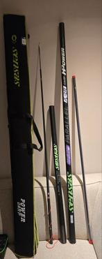 Sensas Hpower Carp 634 parallel  pack Nieuwstaat!!, Ophalen, Zo goed als nieuw, Vaste hengel