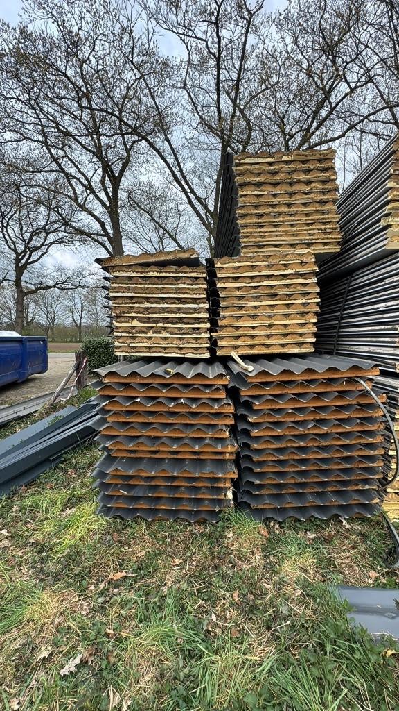 Sandwichpanelen, Doe-het-zelf en Verbouw, Platen en Panelen, Zo goed als nieuw, Overige materialen, 50 tot 100 mm, Ophalen