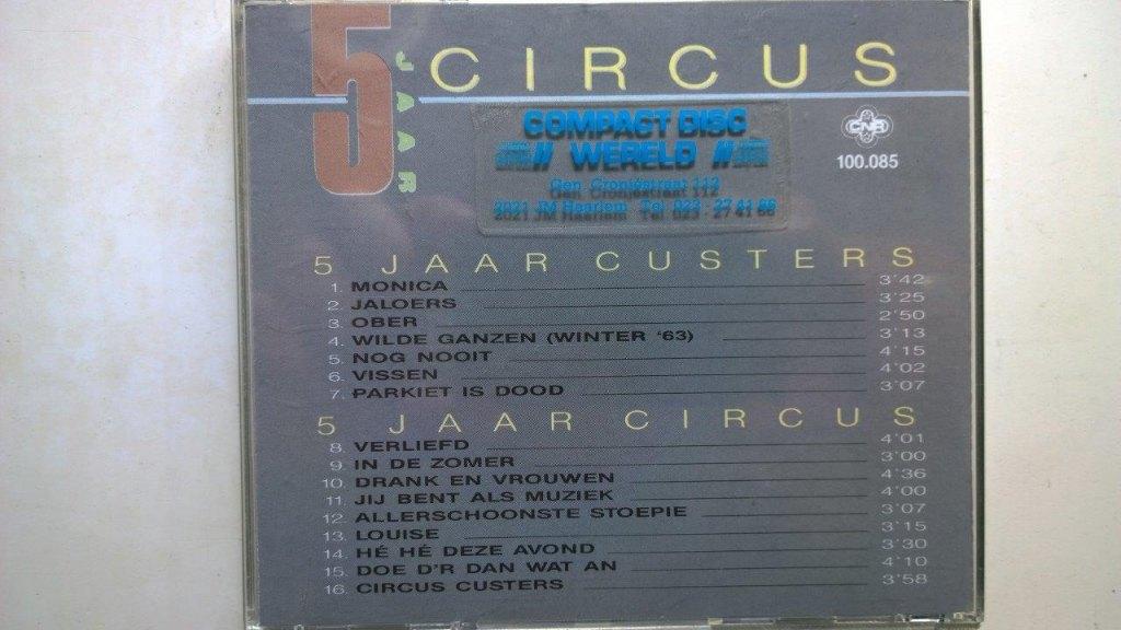 Circus Custers - 5 Jaar Custers 5 Jaar Circus, Ophalen of Verzenden, Zo goed als nieuw, Pop