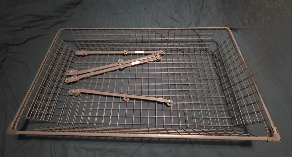 2 IKEA draadmanden met rails voor 100x58 PAX kast, Huis en Inrichting, Kasten | Kledingkasten, Ophalen, Gebruikt, 50 tot 100 cm
