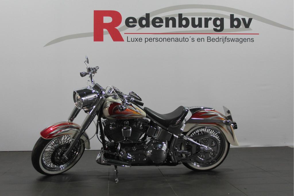 Harley-Davidson 88 FLSTNI Softtail Fatboy - Uniek! - Special, Motoren, Motoren | Harley-Davidson, Chopper, Bedrijf, 1449 cc, Meer dan 35 kW