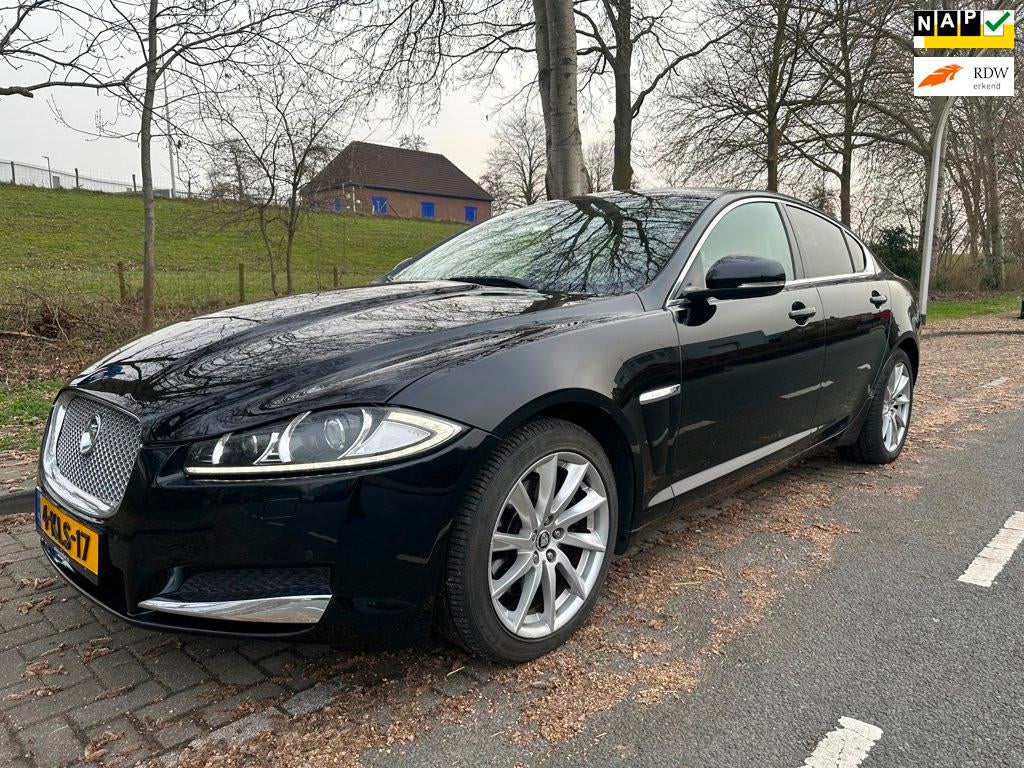 Jaguar XF 2.2D Premium Business Edition automaat ,leer ,nap,, Auto's, Jaguar, Automaat, Euro 5, Achterwielaandrijving, Gebruikt
