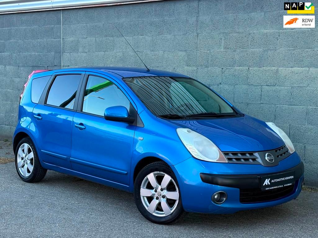Nissan Note 1.6 First Note | Clima | Stuurbed | New Apk | NA, Auto's, Nissan, Voorwielaandrijving, 15 km/l, Gebruikt, 4 cilinders