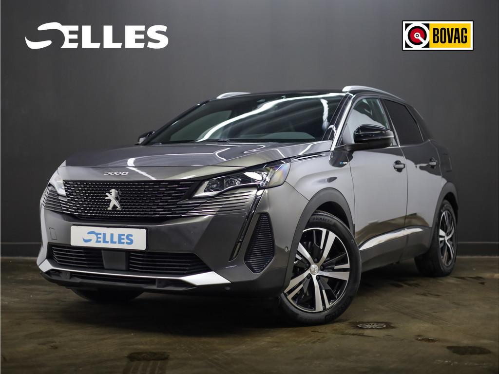 Peugeot 3008 1.6 HYbrid 300 GT Pack | Panoramadak | Black Pa, Auto's, Peugeot, Leder en Stof, Plug-in hybride, Bedrijf, Hybride Elektrisch/Benzine
