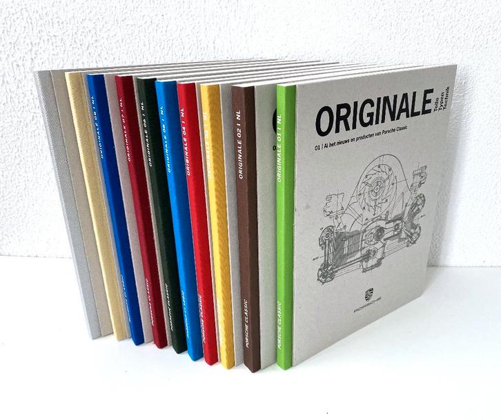 Porsche Classic Originale – Complete set no 1 tm no 10, Boeken, Auto's | Boeken, Zo goed als nieuw, Porsche, Verzenden