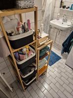 Gratis twee houten stellingkastjes ophalen in Leiden, Ophalen, Gebruikt