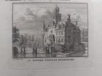 76 / ridderhofstad Rynenburg Jutfaas - Nieuwegein gravure, Ophalen of Verzenden