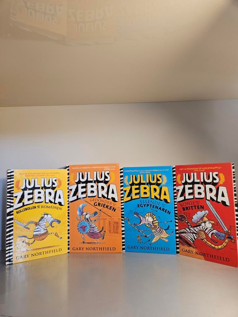 Julius Zebra 4 boeken set, Verzenden, Zo goed als nieuw, Gary Northfield, Fictie